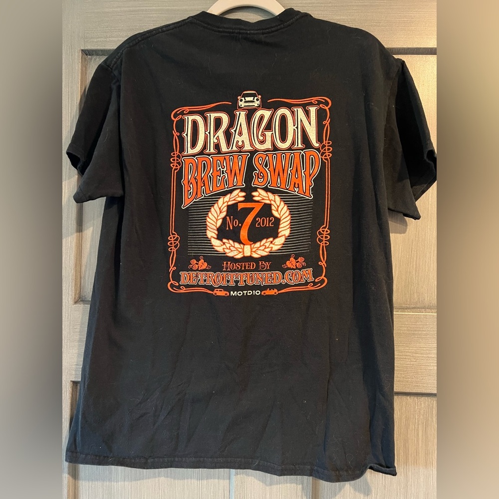Mini Cooper M T-shirt 2012 Dragon Brew Swap Minis On The Dragon
